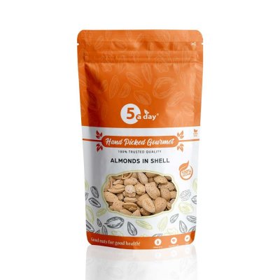 Kashmiri Almond With Paper Shell (Kagzi Badaam), 500 GMS